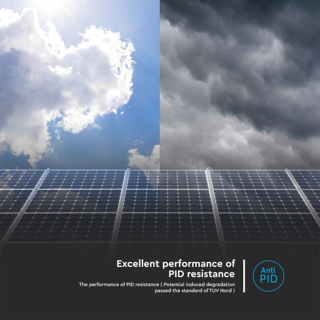 V-TAC Bancale 13kW con 31 Pannelli Solari Fotovoltaici Moduli 410W TIER-1, Monocristallini PERC, Silver Frame IP67/IP68 1724x1134x35mm (SKU 1189931 ) V-TAC Bancale 13kW con 31 Pannelli Solari Fotovoltaici Moduli 410W TIER-1, Monocristallini PERC, Silver Frame IP67/IP68 1724x1134x35mm (SKU 1189931 )